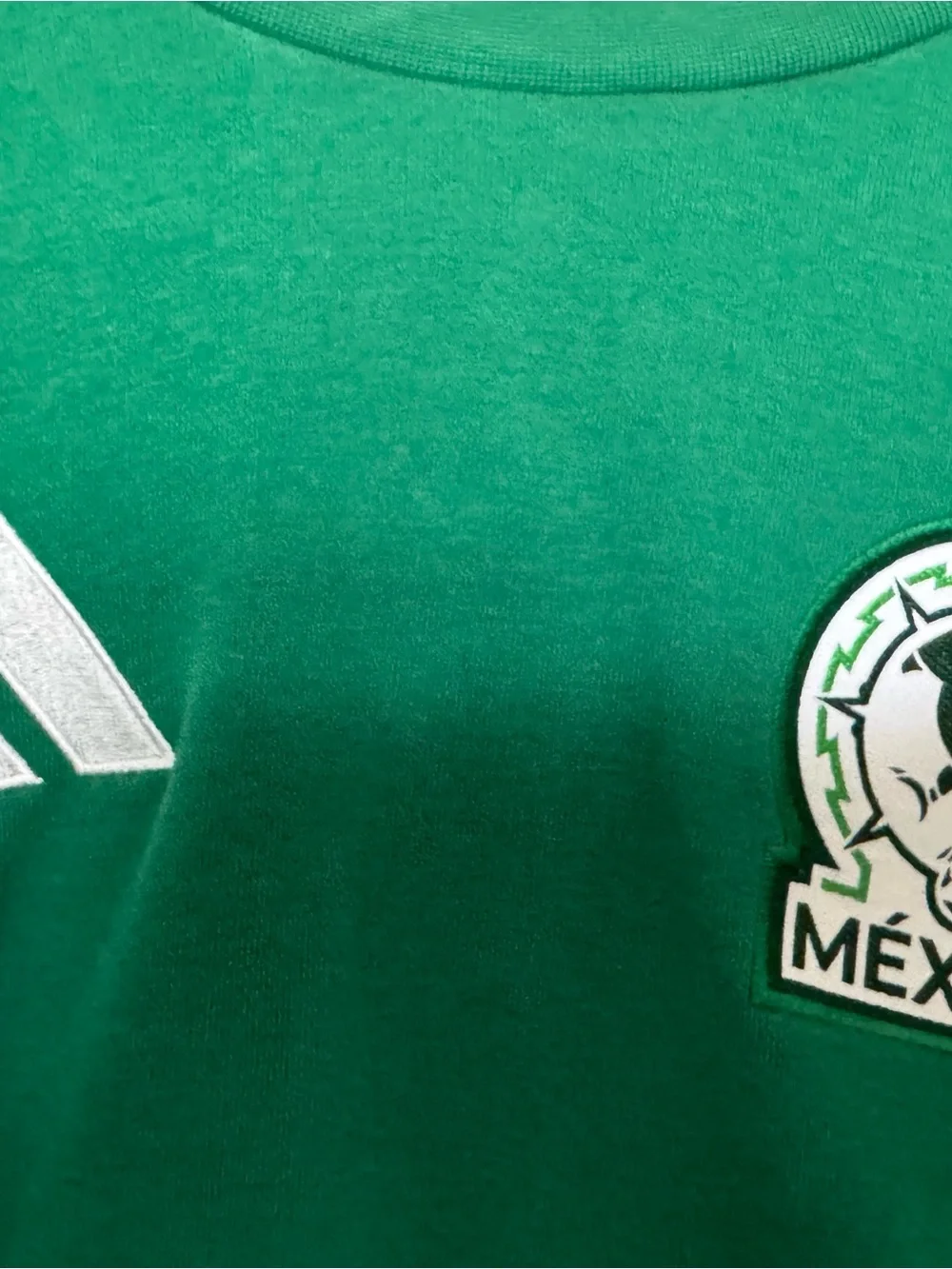 Adidas Mexico National Team Green Crewneck — Men’s Large - World Cup 2026
